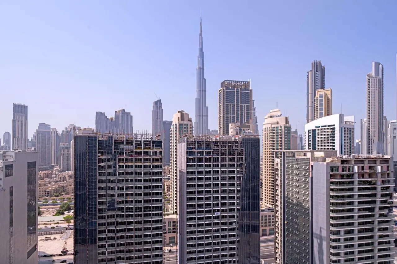 Alluring 1 Bd Apartment In Business Bay With Burj Khalifa View Dubai Emirados Árabes Unidos